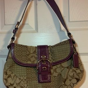 Small coach hand bag